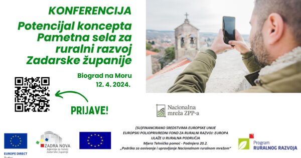 Konferencija Potencijal koncepta Pametna sela za ruralni razvoj Zadarske županije
