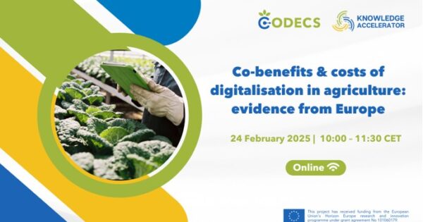 Sudjelujte na webinaru “Uzajamne koristi i troškovi digitalizacije u poljoprivredi: iskustva iz Europe” – 24. veljače 2026. godine