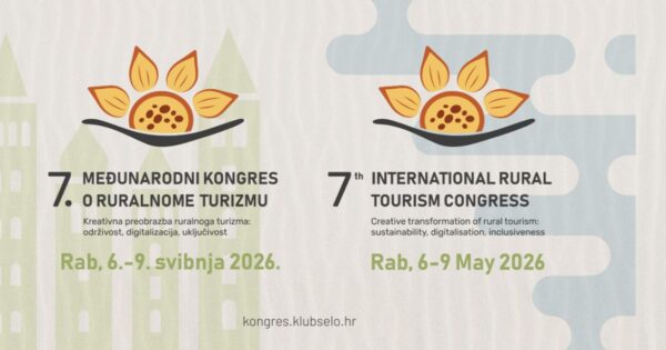 Pridružite se 7. međunarodnom kongresu o ruralnom turizmu u Rabu od 6. – 9. svibnja 2026. godine